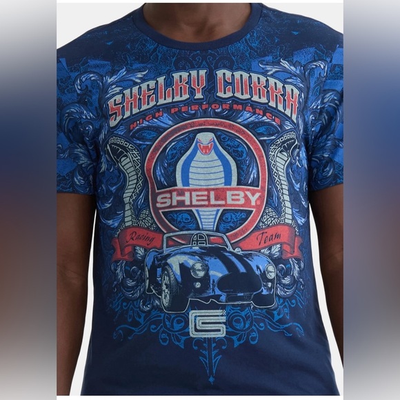 Shelby Cobra Men's & Big Men's Graphic Tee with Short Sleeves - Picture 2 of 5